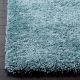 Handmade Bedside Sky Blue Rug